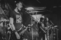 Blue Collar Punks am 12.09.24 bei Rock gegen Rechts im Kesselhaus, Schlachthof Wiesbaden