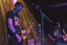 Blue Collar Punks am 12.09.24 bei Rock gegen Rechts im Kesselhaus, Schlachthof Wiesbaden